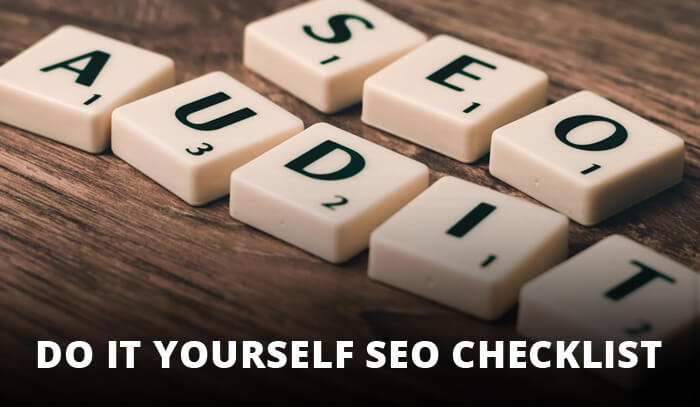 Do it yourself SEO checklist